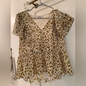 Madewell Floral Blouse